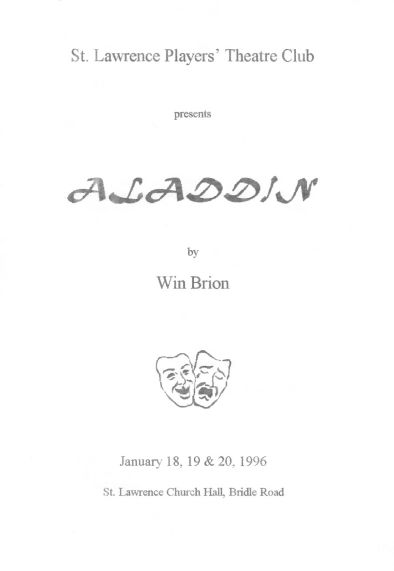 Programme cover