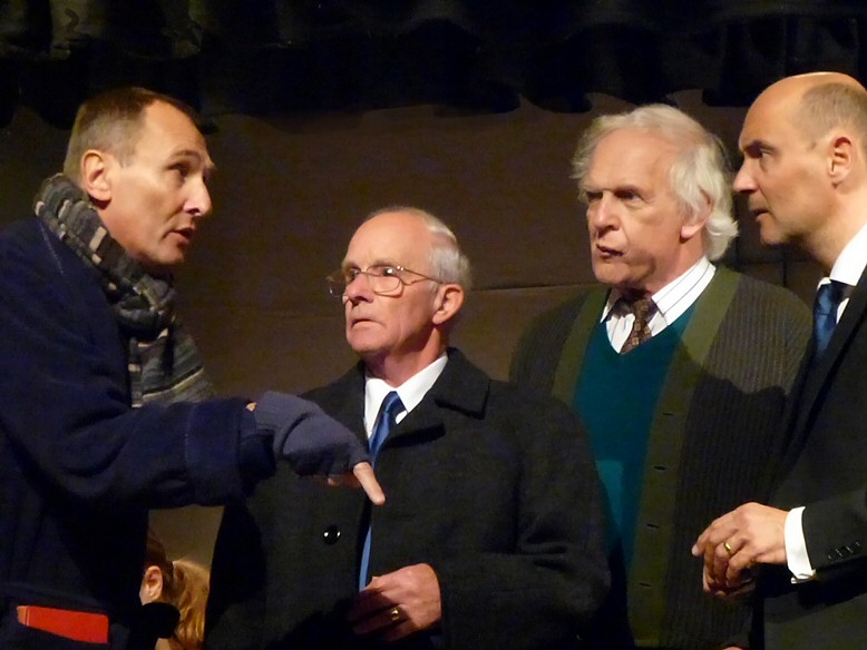 Messrs Dussel, Kraler, Van Daan, Frank