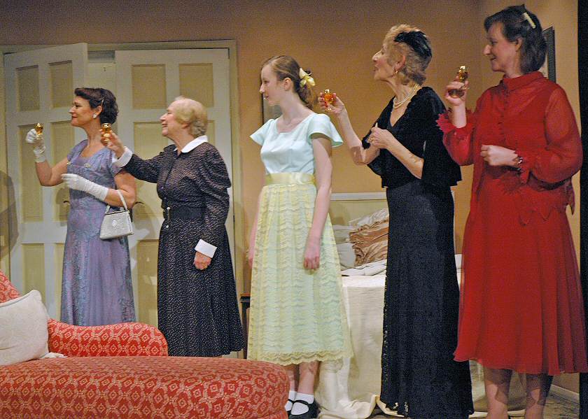 Kathleen, Nanny, Susan, Blanche, Laura