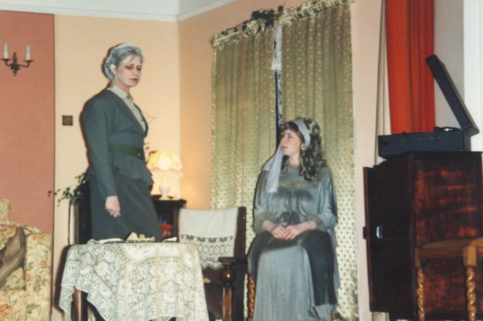 Ruth & Elvira, now both ghosts.