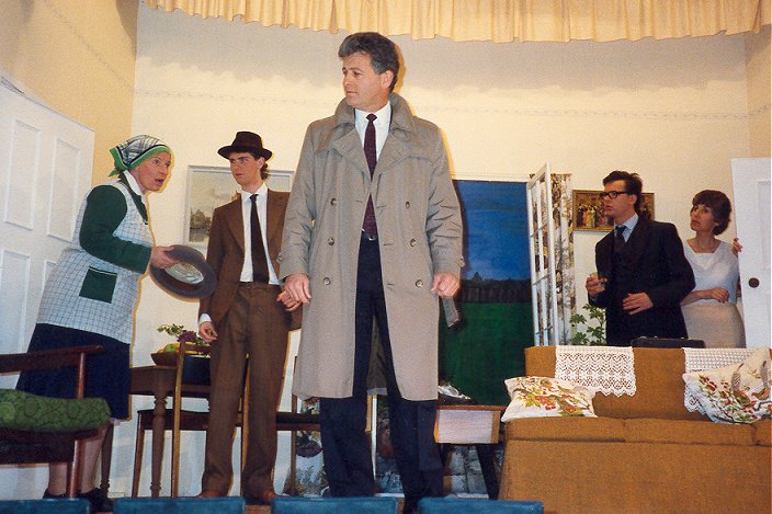 Mrs D'Arcy, Sgt. Bray, DI hardy, Henry, Cynthia