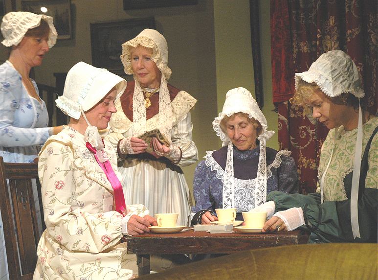 Mary, Miss Pole, Miss Matty, Mrs Forrester, Miss Barker