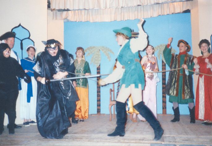 Dick Whittington defeats King Rat