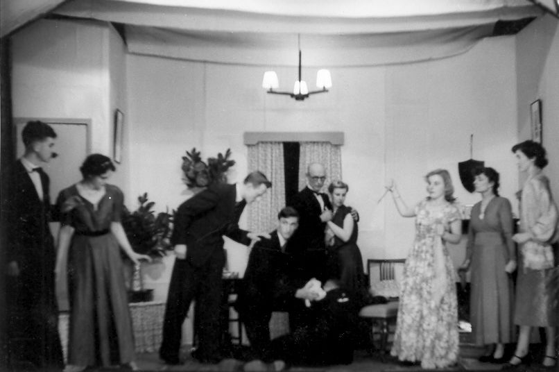 Major 'Runty' Pearson, 'Lesley Guest', C.D. Williams, Felix Montague, Sir Brian Howet, Lady Thalia Wilmer, Dorinda Caswell, Caroline Beckwith, Judith Montague