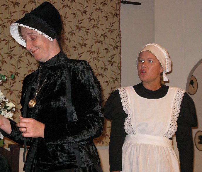 Mrs Fairfax and Leah