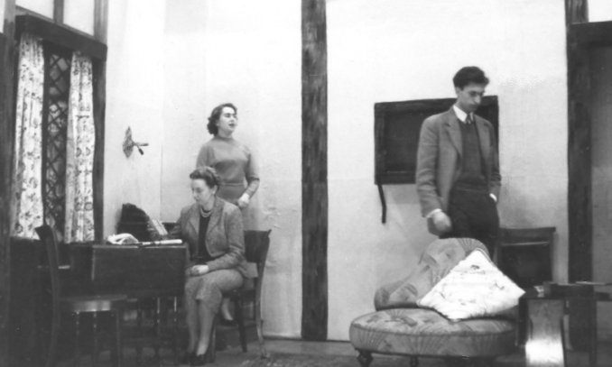 Esther (sitting), Jennifer, George