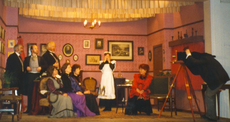 Ruby drops the drinks tray