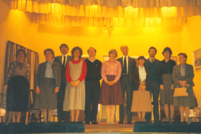 Mitzi, Miss Marple, Sergeant Mellors, Julia Simmons, Patrick Simmons, Letitia Blacklock, Inspector Craddock, Dora Bunner, Edward Swettenham, Phillipa Haymes, Mrs. Swettenham