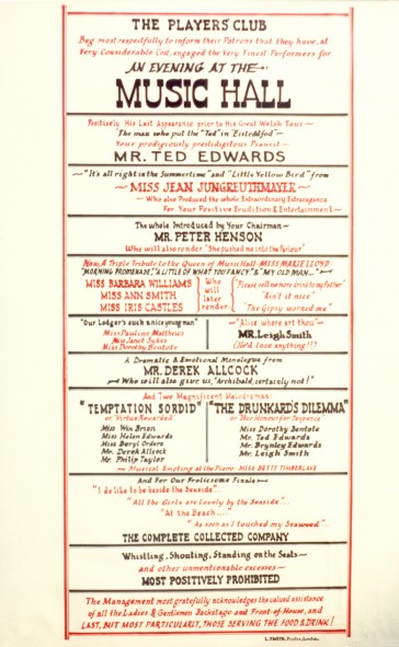 The Programme