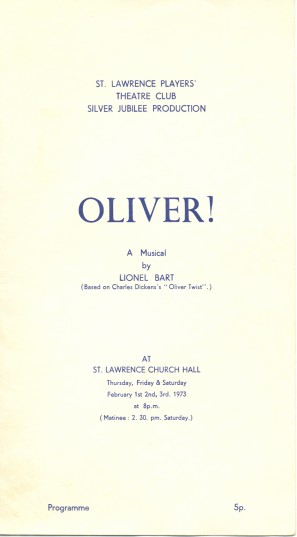 Programme cover