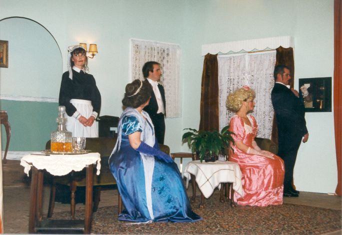 A hand from the safe!