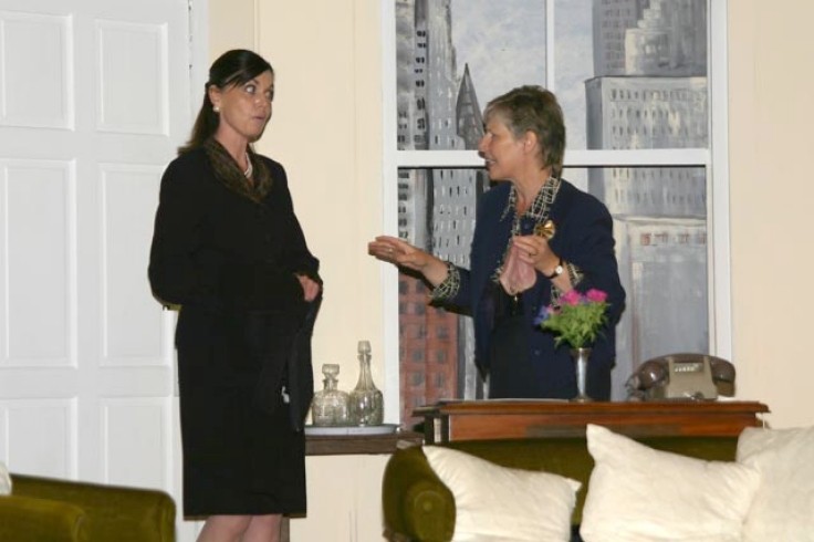 'Get him to buy me a nice anniversary present.'