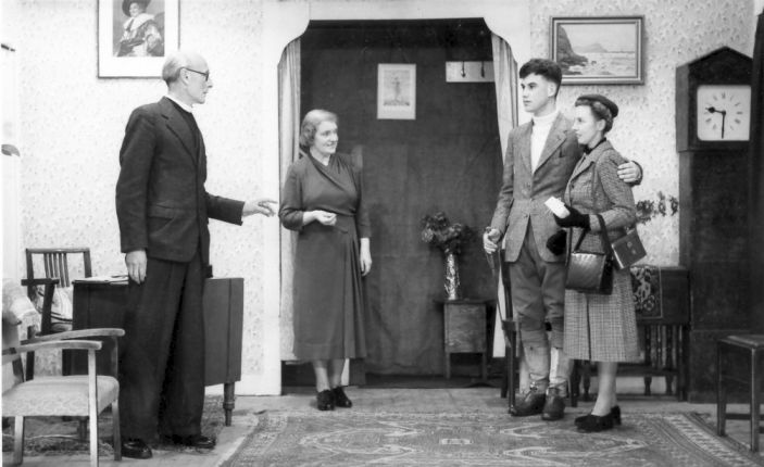 Rev. Prescott, Hilda, Bobby, Joyce