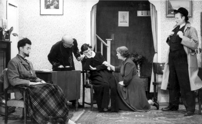 Vincent, Rev. Prescott,  Audrey, Hilda, Joe