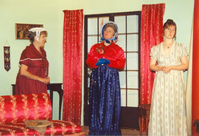 Mrs Bennet, Lady Catherine, Elizabeth