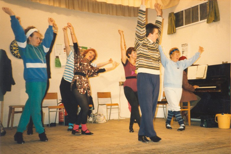 Lynne, Vera, Maxine, Geoffrey, Dorothy