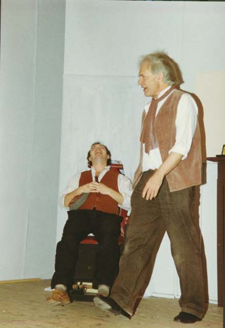 Sweeney Todd and an unlucky customer