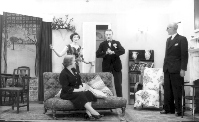 Pat, Sam, James, Alice (seated)