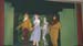 Dorothy, the Scarecrow, the Tin Woodman and the Lion